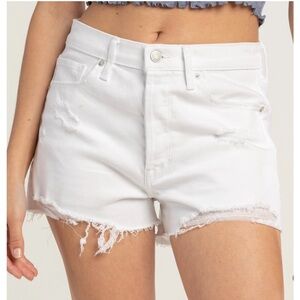 RSQ vintage high rise shorts size 26 white